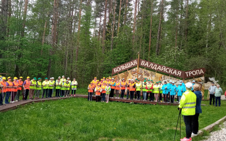 Ветераны на Большой Валдайской тропе